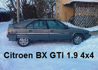 Citroen BX GTI 1.9 4x4